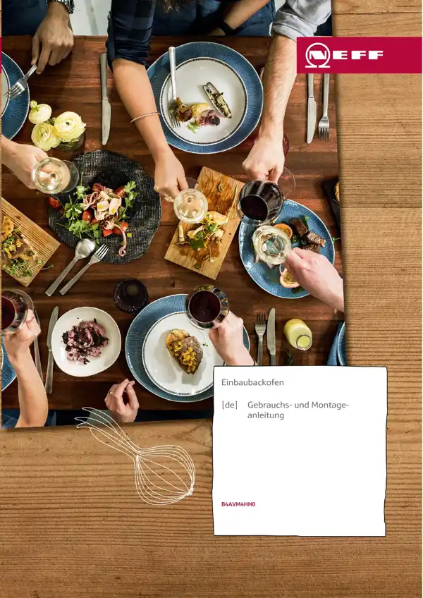 Neff Einbaubackofen B4AVM4HH0 9001629142_A Handbuch